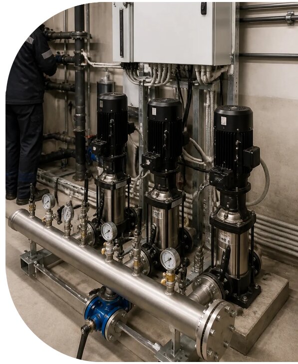 Повысительная насосная станция в Салавате от 16004 р. | АПаруса-Слв